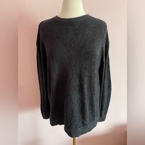 Knix Womans Black Crewneck Sweater